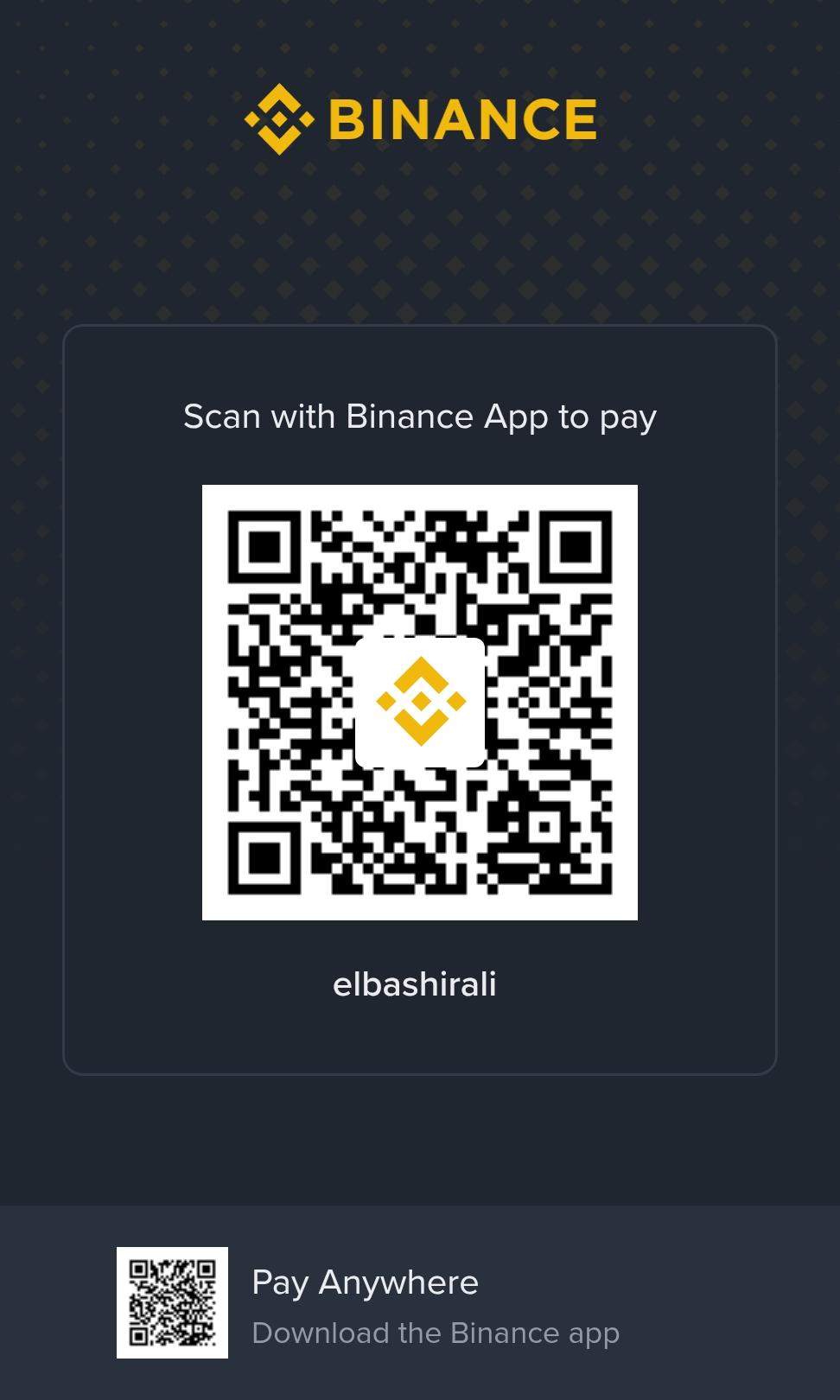 Binance Pay QR Code